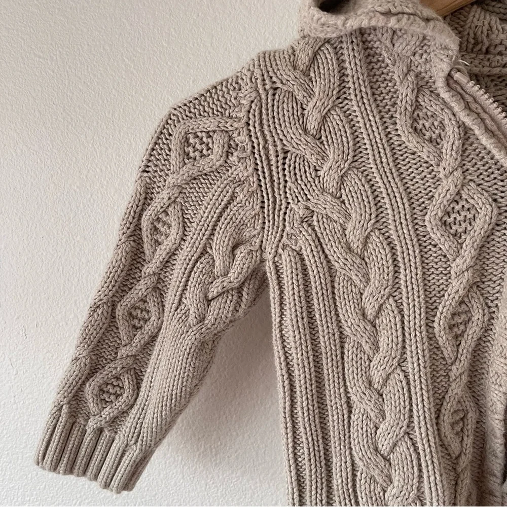 Toddler Gymboree Cable Knit‎ Zip-Front Sweater